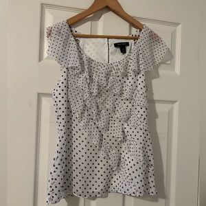 White House Black Market sleeveless blouse